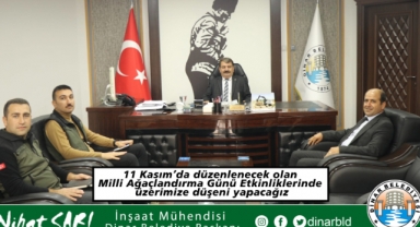 Başkanımız Nihat Sarı, Milli Ağaçlandırma Gününde üzerimize düşeni yapacağız