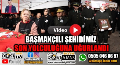 Şehidimiz Son Yolculuğuna Uğurlandı