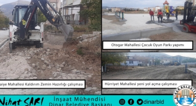 Şehrimiz için gece gündüz çalışıyoruz