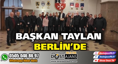 Başkanımız Taylan Berlin'de