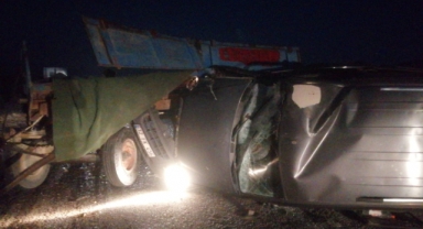 Başmakçı Yolunda Trafik kazası: Yaralılar var