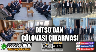 DİTSO'DAN ÇÖLOVASI ÇIKARMASI