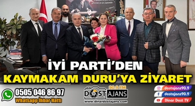 İyi Parti'den Kaymakam Duru'ya Ziyaret