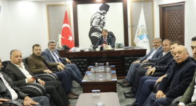 Milletvekillerimiz Özkaya ve Yurdunuseven'den Belediyemize ziyaret