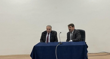 Belediye Başkanımız Nihat Sarı, Muhtarlar Bilgi Sistemi bilgilendirme toplantısına katıldı