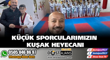 Küçük Sporcularımızın Kuşak Heyecanı
