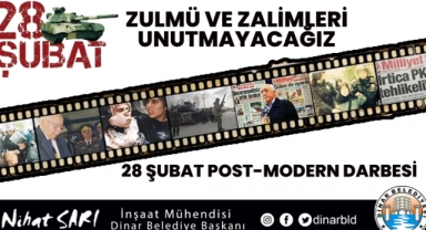 Belediye Başkanımız Nihat Sarı’dan 28 Şubat Mesajı