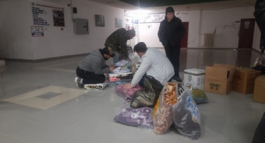 Deprem Yardımımıza vatandaşlarımızdan tam destek