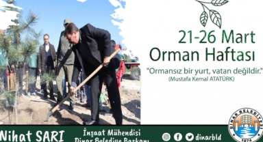 Belediye Başkanımız Nihat Sarı’dan Orman Haftası Mesajı