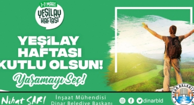 Belediye Başkanımız Nihat Sarı’dan Yeşilay Haftası Mesajı