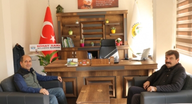 Belediye Başkanımız Nihat Sarı Orman İşletme personelinin haftasını kutladi