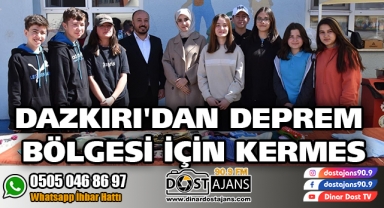 Dazkırı'dan Deprem Bölgesi İçin Kermes