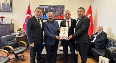 DİTSO’DAN İL BAŞKANI TOPÇU’YA ZİYARET
