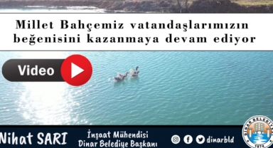 Millet Bahçemiz vatandaşlarımızın beğenisini kazanmaya devam ediyor