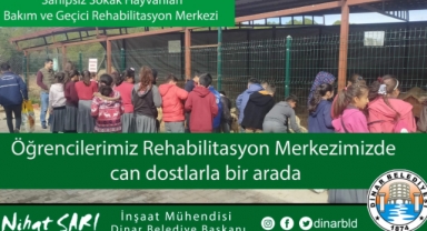 Öğrencilerimiz Rehabilitasyon Merkezimizde can dostlarla bir arada