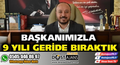 Başkanımızla 9 Yılı Geride Bıraktık