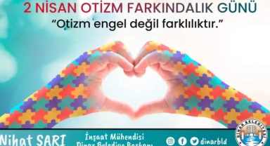Belediye Başkanımız Nihat Sarı’dan Otizm Farkındalık Günü Mesajı