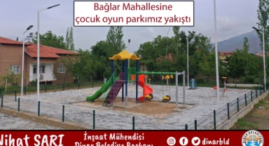 Bağlar Mahallemize Yeni Çocuk Oyun Parkı Çok Yakıştı