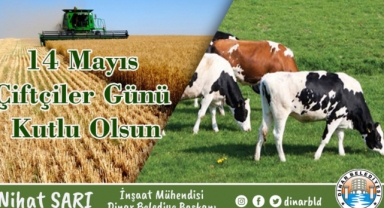 Belediye Başkanımız Nihat Sarı, çiftçilerimizin gününü kutladı