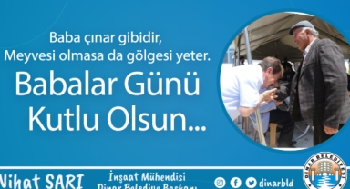 Belediye Başkanımız Nihat Sarı’dan Babalar Günü Mesajı