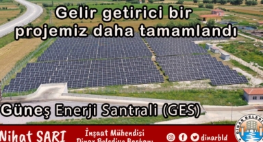 Belediyemize gelir getirecek bir projemiz daha tamamlandı