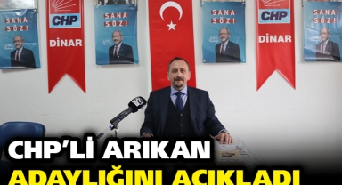 Chp'li Ali Arıkan Adaylığını Açıkladı