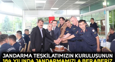 Jandarma Teşkilatımızın kuruluşunun 184.yılında jandarmamızla beraberiz