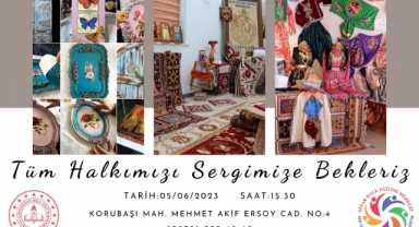 TÜM HALKIMIZI SERGİMİZE BEKLERİZ