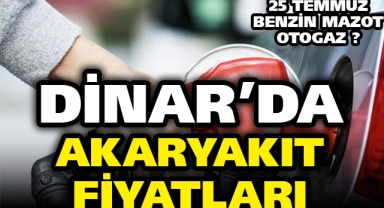 Dinar'da Güncel Akaryakıt Fiyatları Ne Kadar ?
