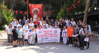 Yaz Spor Okulumuzun açılışını gerçekleştirdik