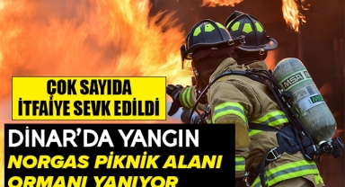 Dinar'da Yangın!