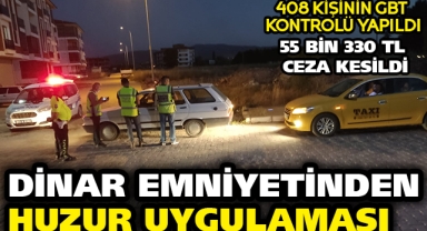 DİNAR EMNİYETİNDEN HUZUR UYGULAMASI