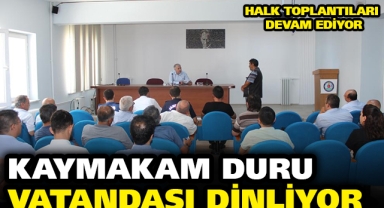 KAYMAKAMIMIZ BAŞKANLIĞINDA HALK GÜNÜ YAPILDI