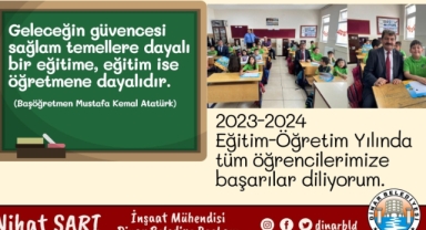 Belediye Başkanımız Nihat Sarı’dan Eğitim Öğretim Yılı Başlangıcı Mesajı