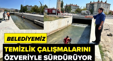 Belediyemiz Temizlik Çalışmalarını Özveriyle Sürdürüyor