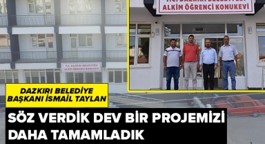 Söz Verdik Dev Bir Projemizi Daha Tamamladık