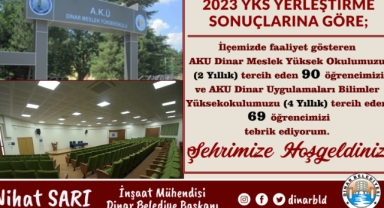 Üniversitemizi tercih eden 159 öğrencimizi tebrik ediyoruz