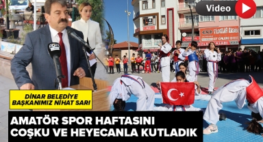 Amatör Spor Haftasını coşku ve heyecanla kutladık