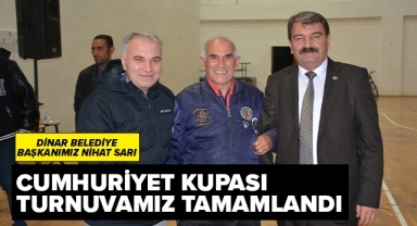 Cumhuriyet Kupası turnuvamız tamamlandı
