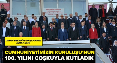 Cumhuriyetimizin Kuruluşu’nun 100. Yılını coşkuyla kutladık
