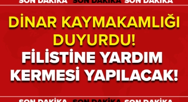 Filistin'e Yardım Kermesi Yapılacak!