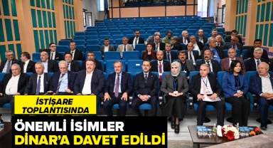 Önemli isimler Dinar'a davet edildi