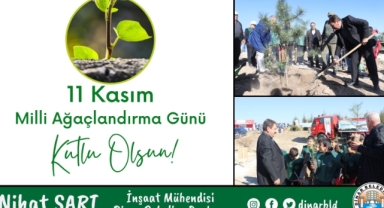Belediye Başkanımız Nihat Sarı’dan Milli Ağaçlandırma günü mesajı