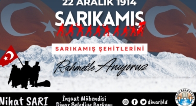 Başkanımız Nihat Sarı'dan Sarıkamış Şehitlerini Anma Mesajı
