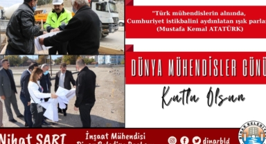 Belediye Başkanımız Nihat Sarı'dan Mühendisler Günü Mesajı