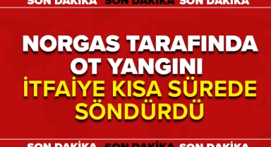 NORGAS TARAFINDA YANGIN ANINDA SÖNDÜRÜLDÜ!