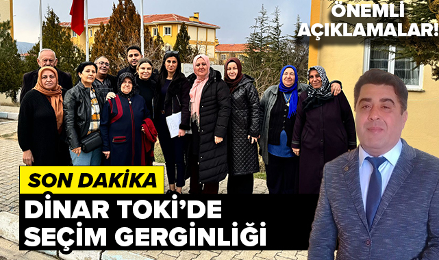 Dinar 2. Etap TOKİ'de Seçim Sonrası Gerginlik