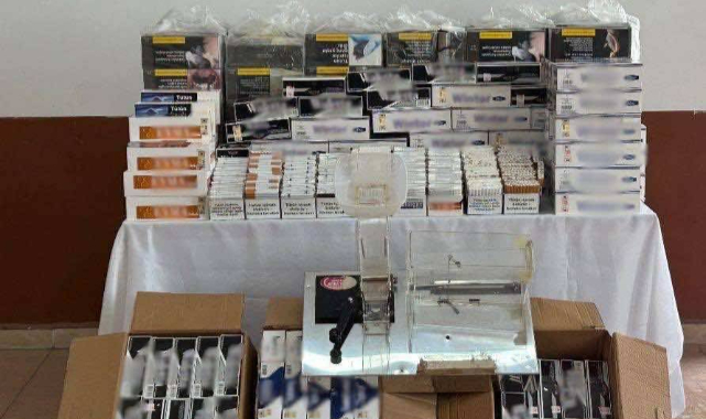 SANDIKLI’DA KAÇAK TÜTÜN OPERASYONU