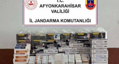 SANDIKLI’DA KAÇAK TÜTÜN OPERASYONU
